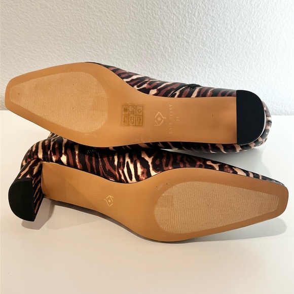 Katy Perry The Wandering Bootie Liger Animal Multi Print Satin Size 11M/41 - Picture 8 of 11